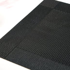 Classic Black Table Mat Set Of 6