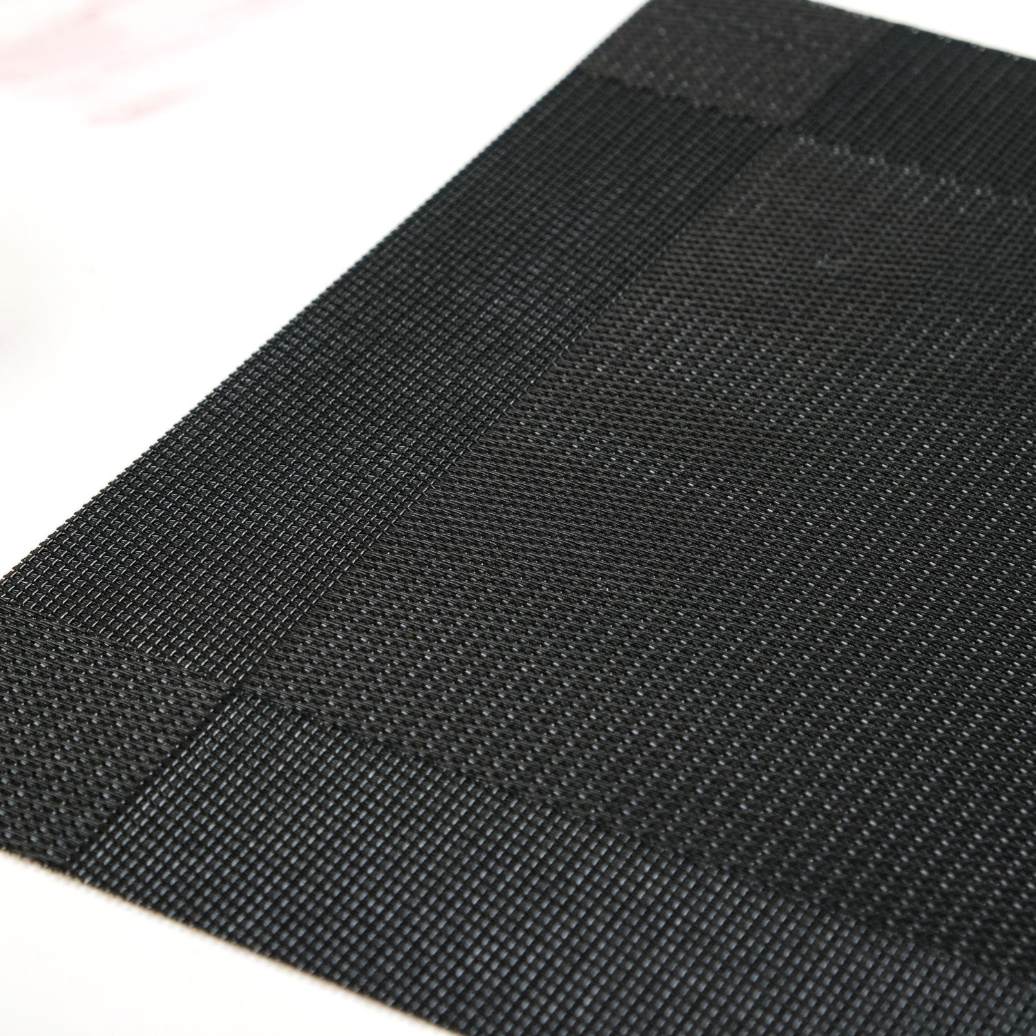 Classic Black Table Mat Set Of 6