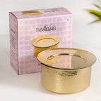 Pure Brass Patila With Lid 2000ml