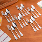Classic Stainless Steel Cutlery Set Of 18