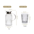 Classic Vintage Drinkware Set Of 7