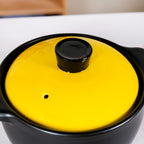 Limonelle Ceramic Cooking Casserole With Lid Flame Safe 2300ml