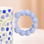 Lavender Blues Ceramic Coffee Mug Set Of 4 450ml