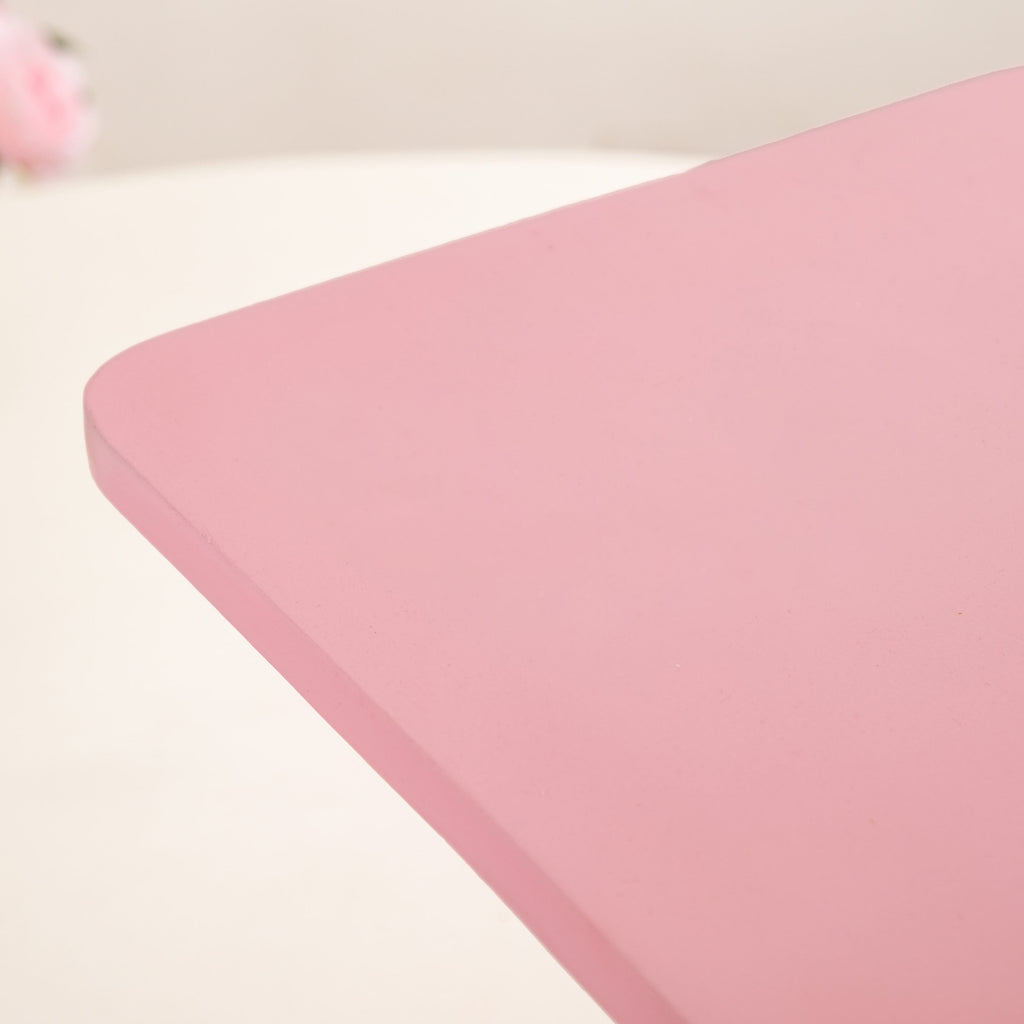 Colour Pop Square Cake Stand Set Of 2 In Pink And Lilac