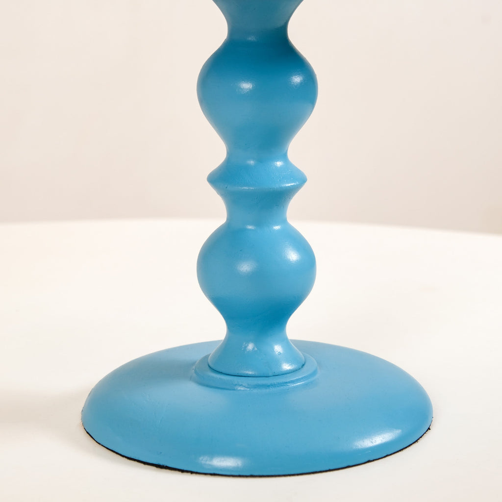 Colour Pop Square Riser Cake Stand Set Of 2 Peach Blue