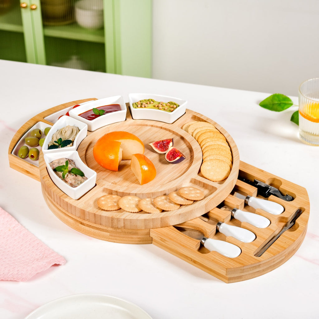 Complete Hosting Expandable Charcuterie Set Of 12