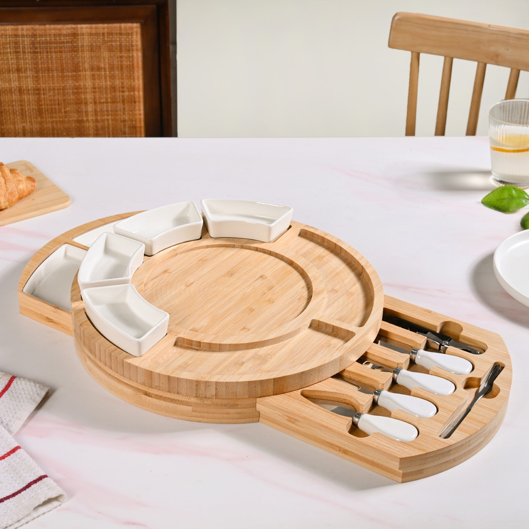 Complete Hosting Expandable Charcuterie Set Of 12