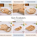 Complete Hosting Expandable Charcuterie Set Of 12