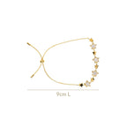 Constellation Of Stars Gold Chain Bracelet
