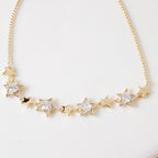 Constellation Of Stars Gold Chain Bracelet