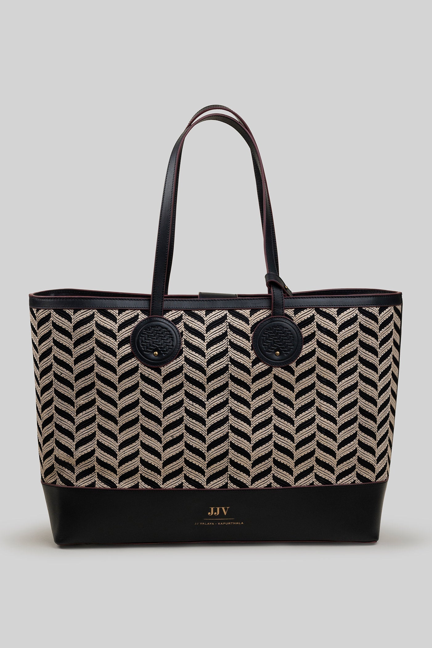 Cord Appliqué Che Tote Bag | Black