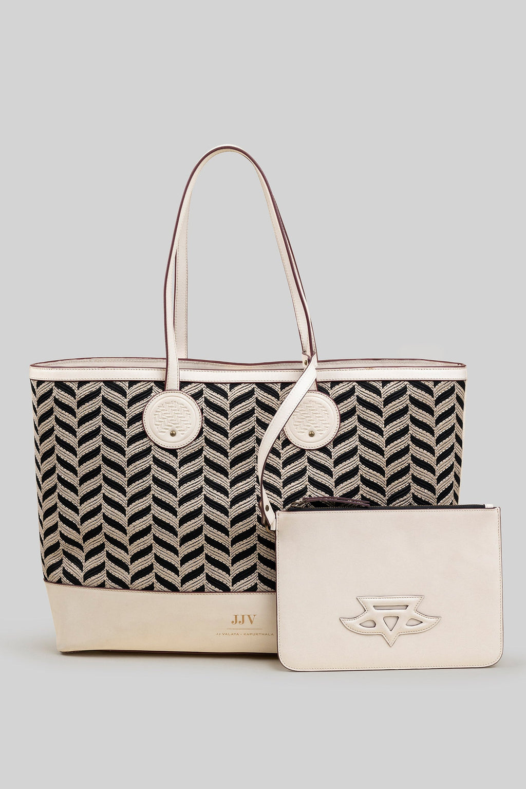 Cord Appliqué Che Tote Bag | Ivory