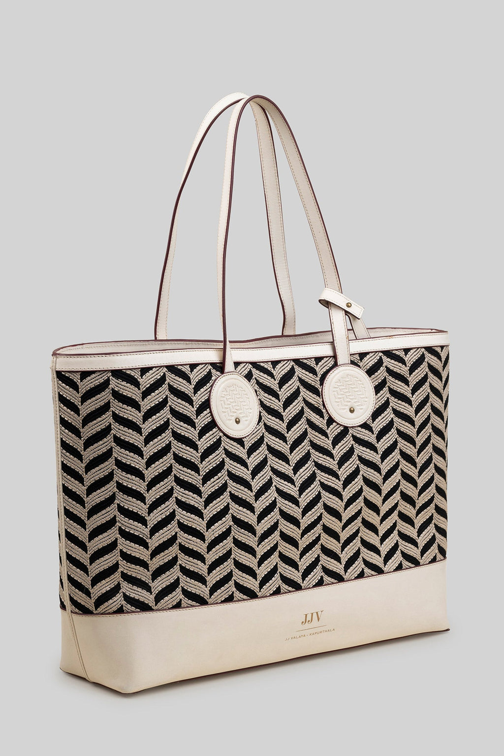 Cord Appliqué Che Tote Bag | Ivory