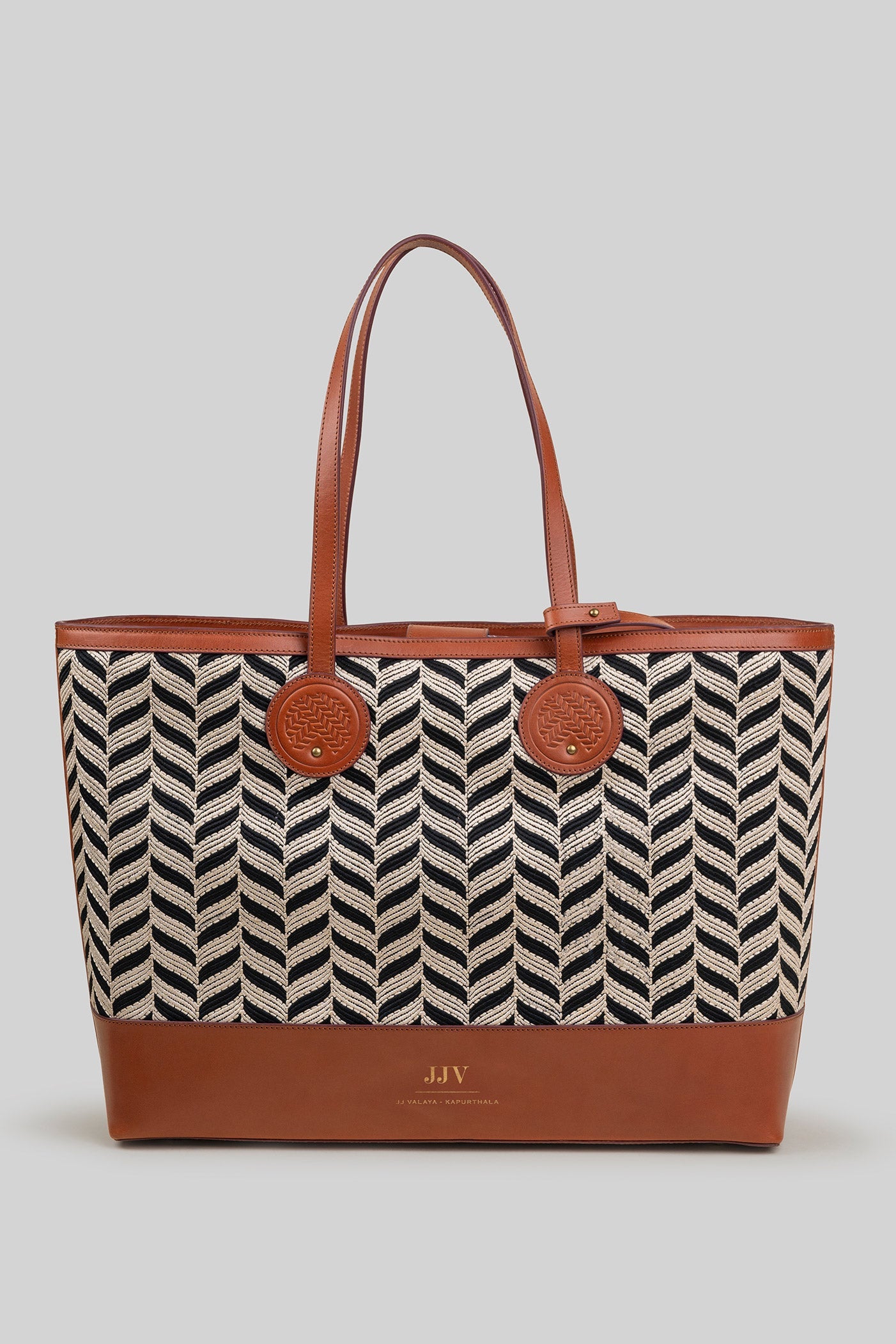 Cord Appliqué Che Tote Bag | Tan