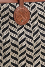 Cord Appliqué Che Tote Bag | Tan