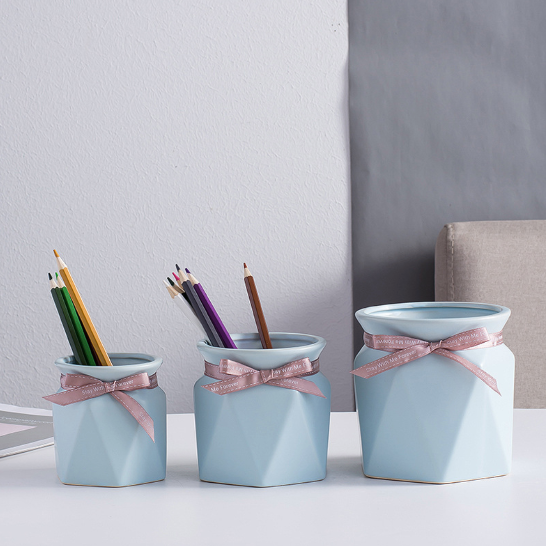 Corner Flower Vase Large