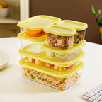 Groovo Stack On Airtight Container Set Of 7