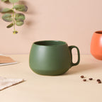 Bottle Green Round Cup 350 ml