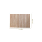 Brownish Beige Dinner Table Mat Set Of 6