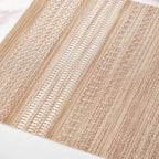 Brownish Beige Dinner Table Mat Set Of 6