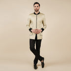 Crème Ivory Bandhgala | CHAR