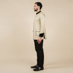 Crème Ivory Bandhgala | CHAR