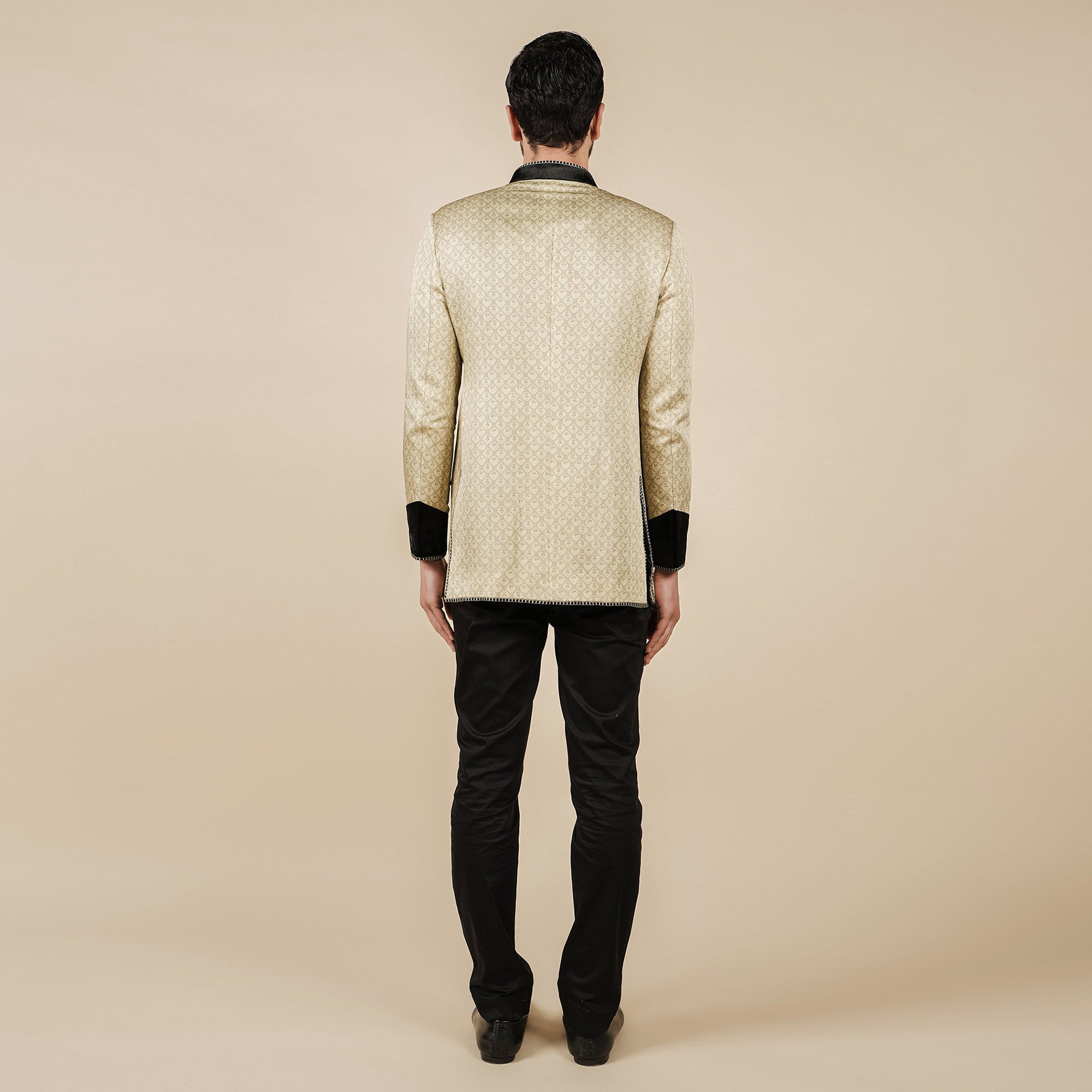 Crème Ivory Bandhgala | CHAR