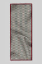 Crème Ivory Printed Scarf