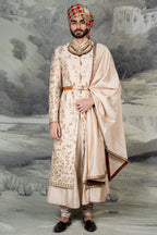 Crème Ivory Sherwani Set | BARODA