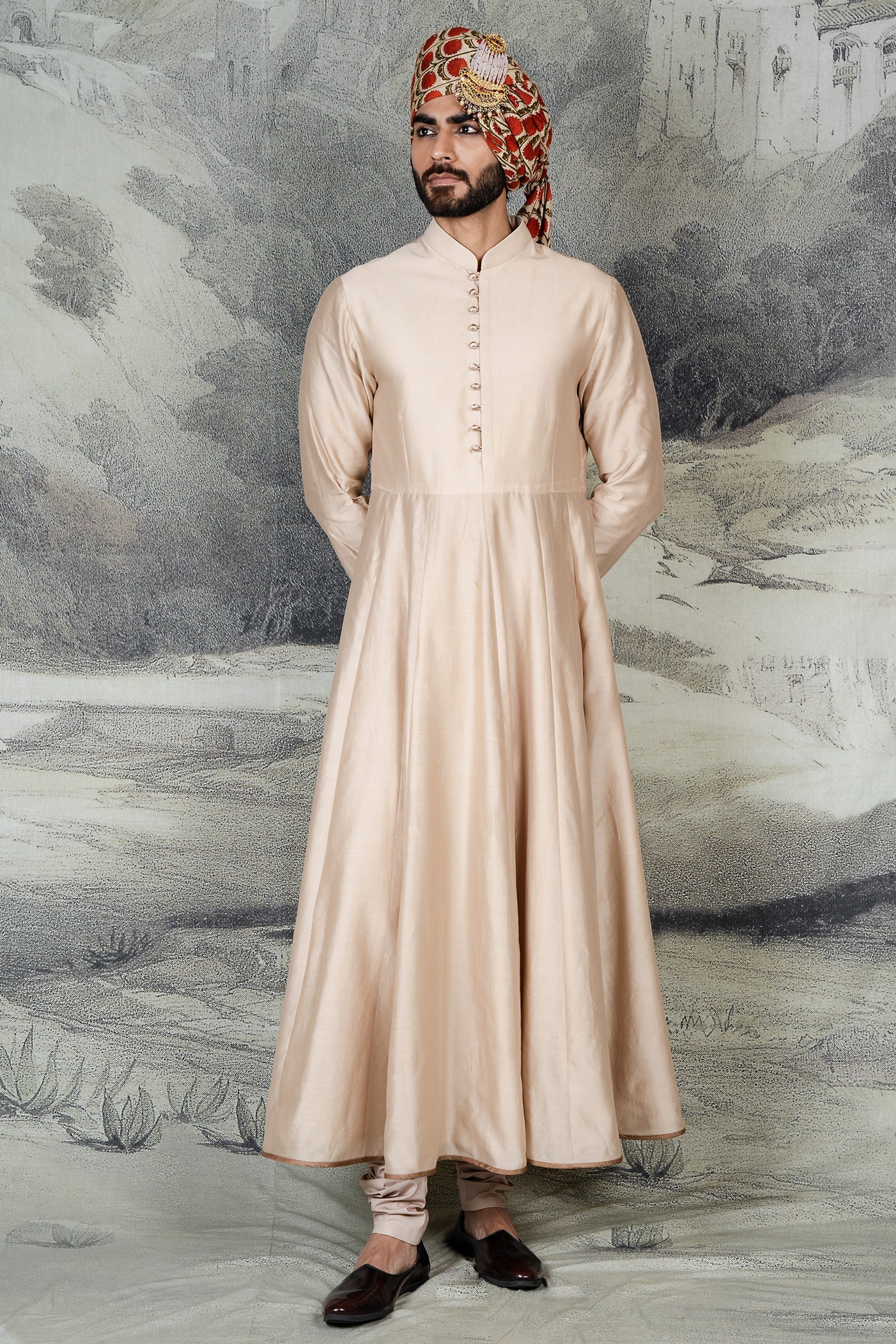 Crème Ivory Sherwani Set | BARODA