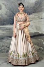 Crème Ivory Skirt Set | BARODA