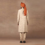 Crème Ivory Sherwani Set | MURAQQA