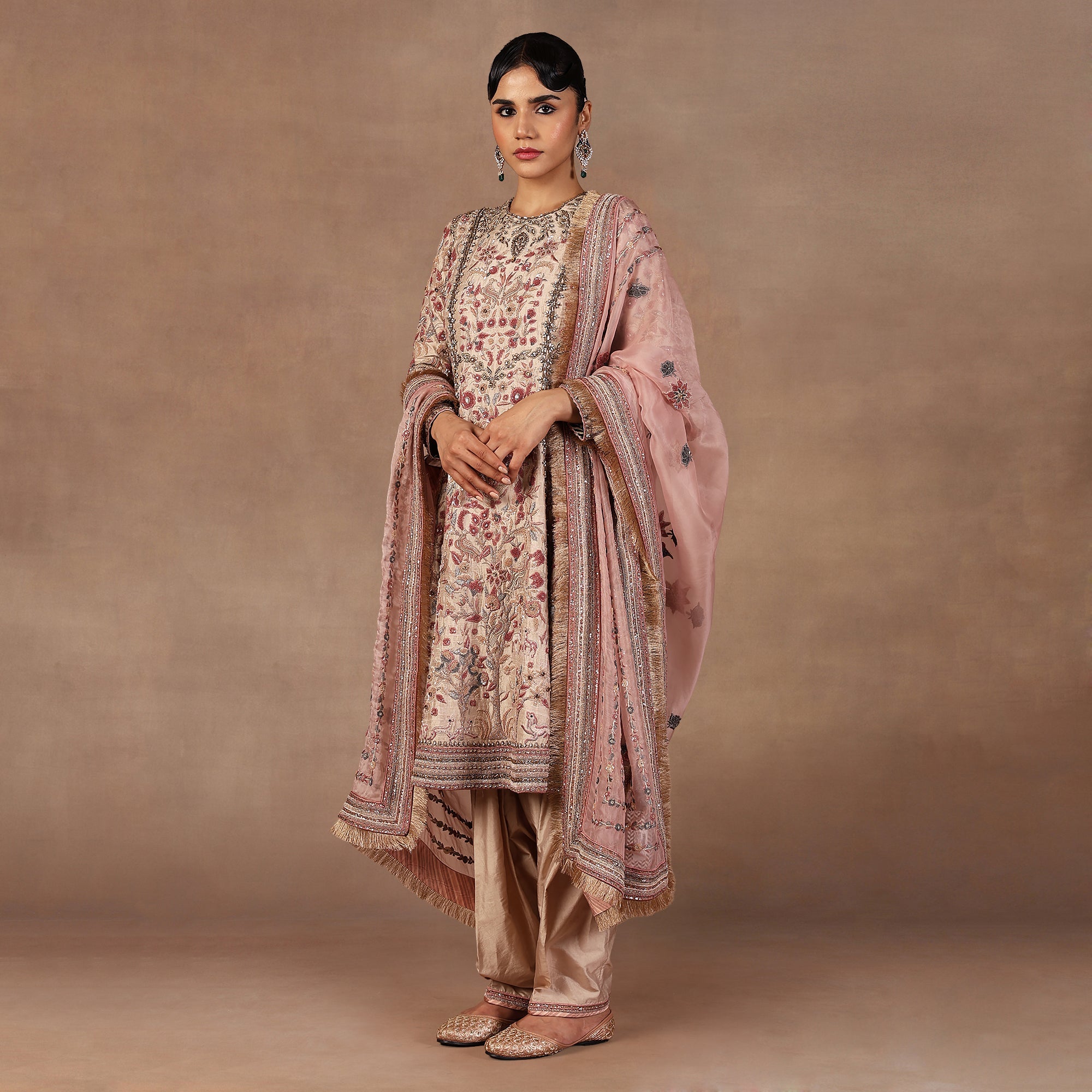 Crème Ivory Tunic Set | EAST