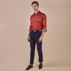 Crimson Red Shirt | CHHĒ