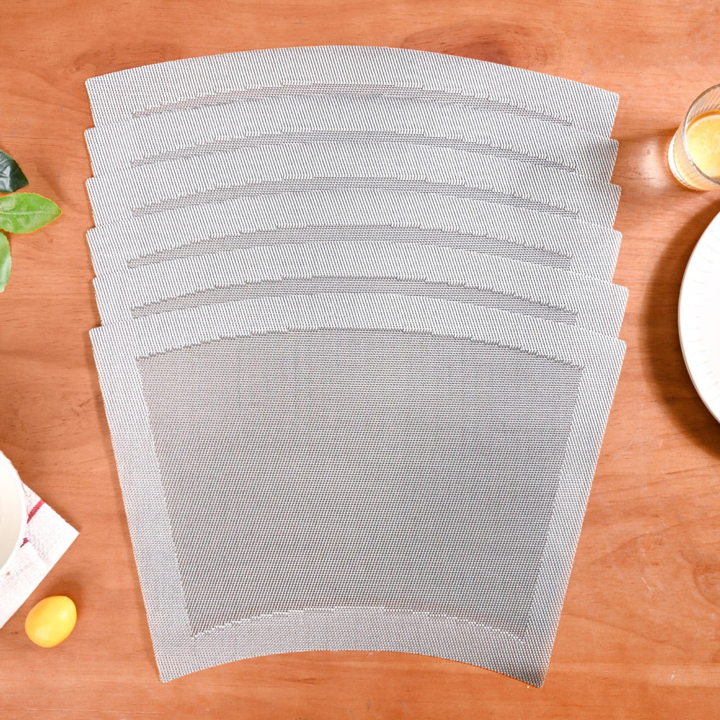 Curved Contemporary Placemat Set Of 6