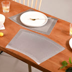 Curved Contemporary Placemat Set Of 6