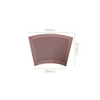 Curvy Dinner Table Mat Set Of 6