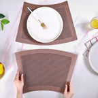Curvy Dinner Table Mat Set Of 6