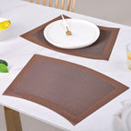 Curvy Dinner Table Mat Set Of 6