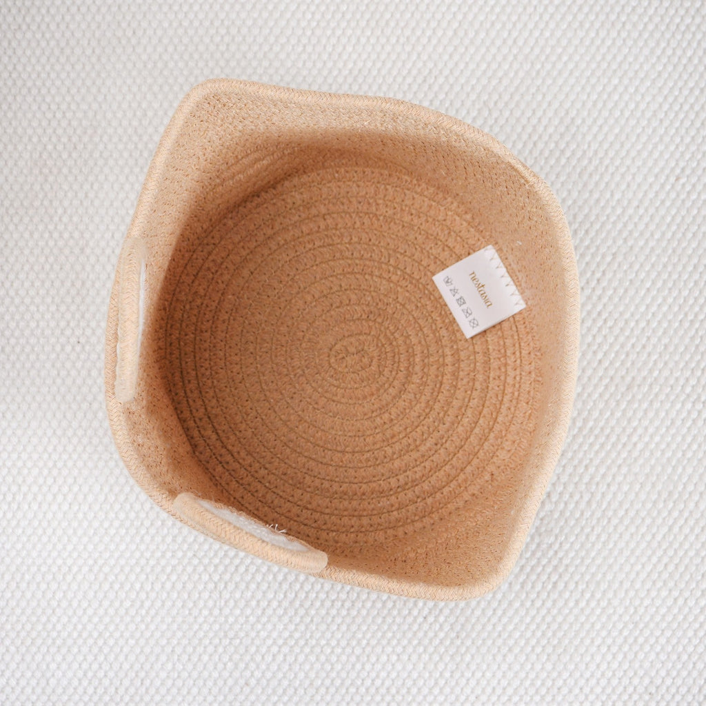 Brown Bear Basket For Kids Room 19cm