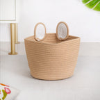 Brown Bear Basket For Kids Room 19cm