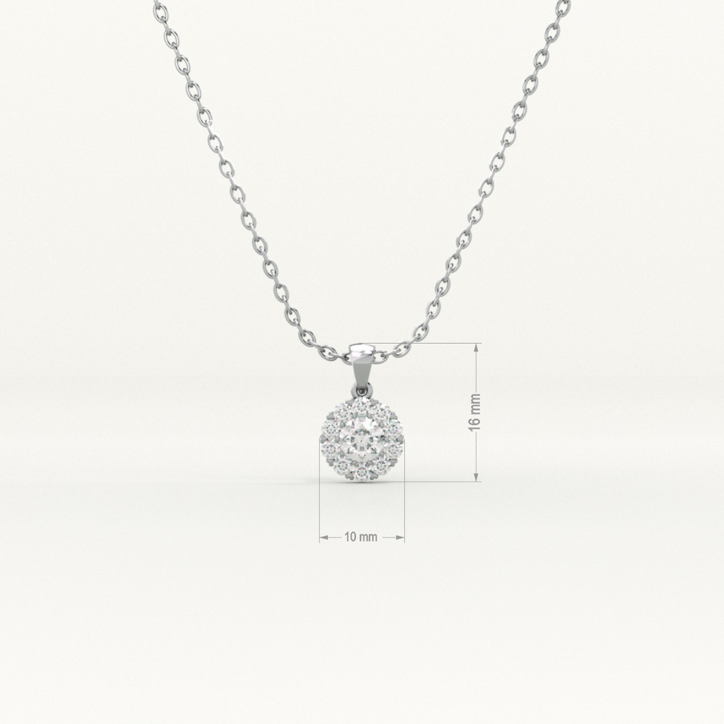 Luna Glint 925 Sterling Silver Shine Necklace