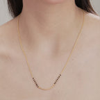 Curved Gold Mangalsutra
