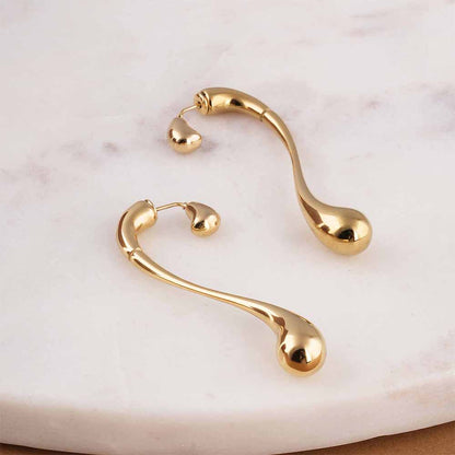 Serpentine Dangle Earrings
