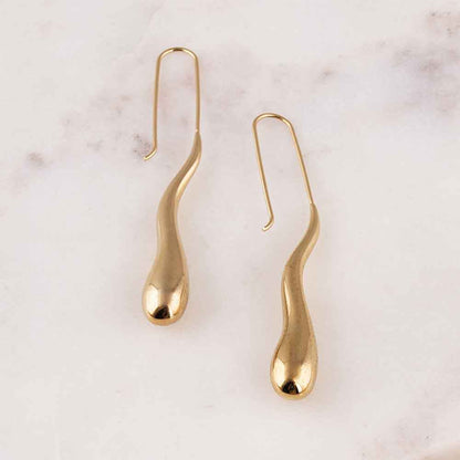 Swirl Drop Earrings