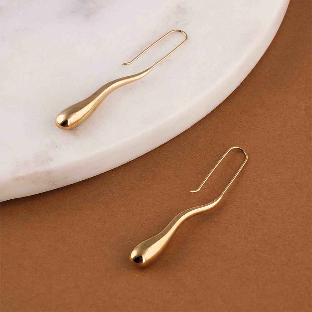 Swirl Drop Earrings