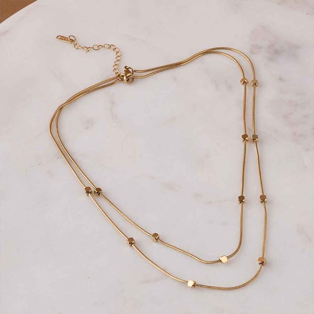 Luxe Orbit Layered Necklace