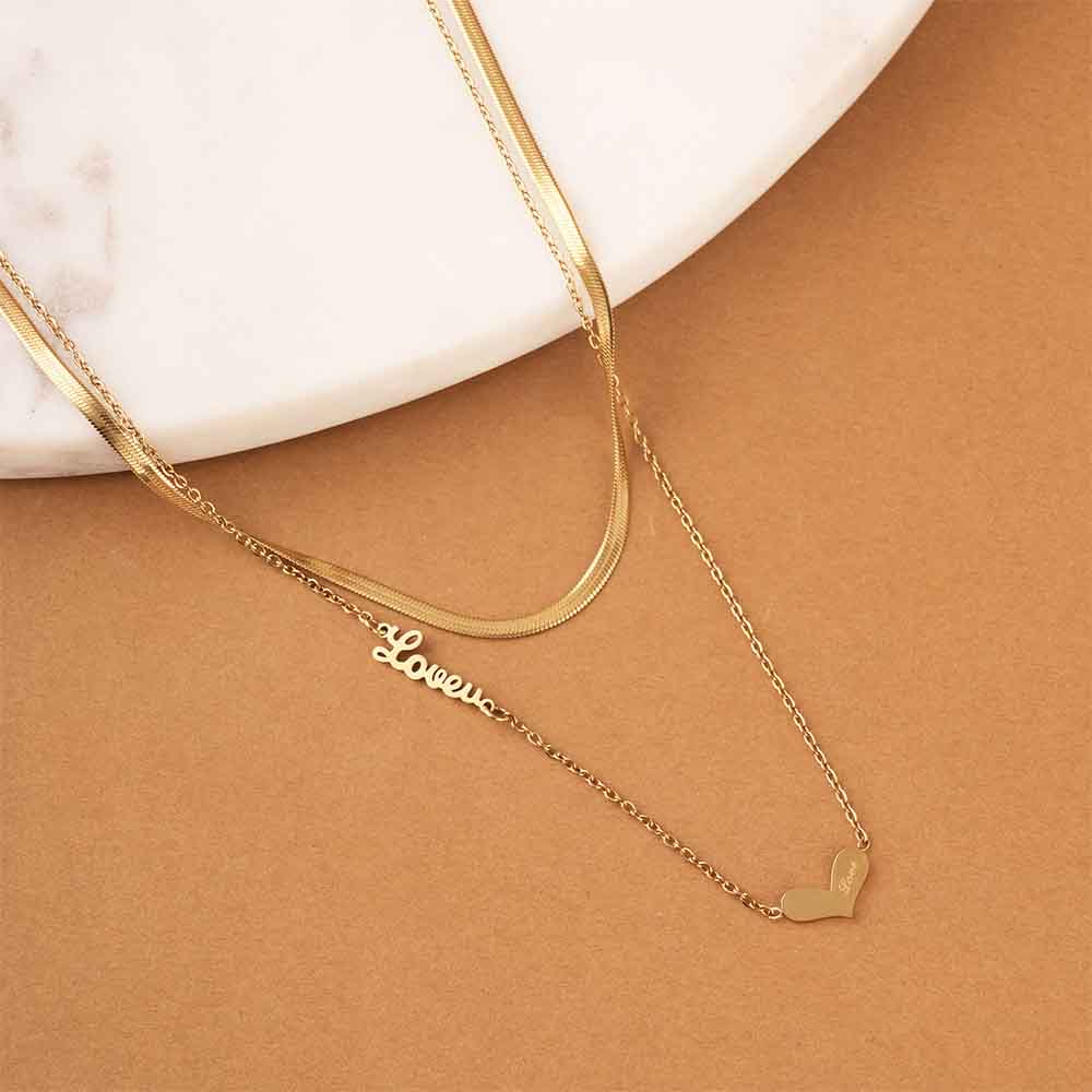 Layered Love Necklace