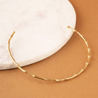 Delicate Gold Twist Choker