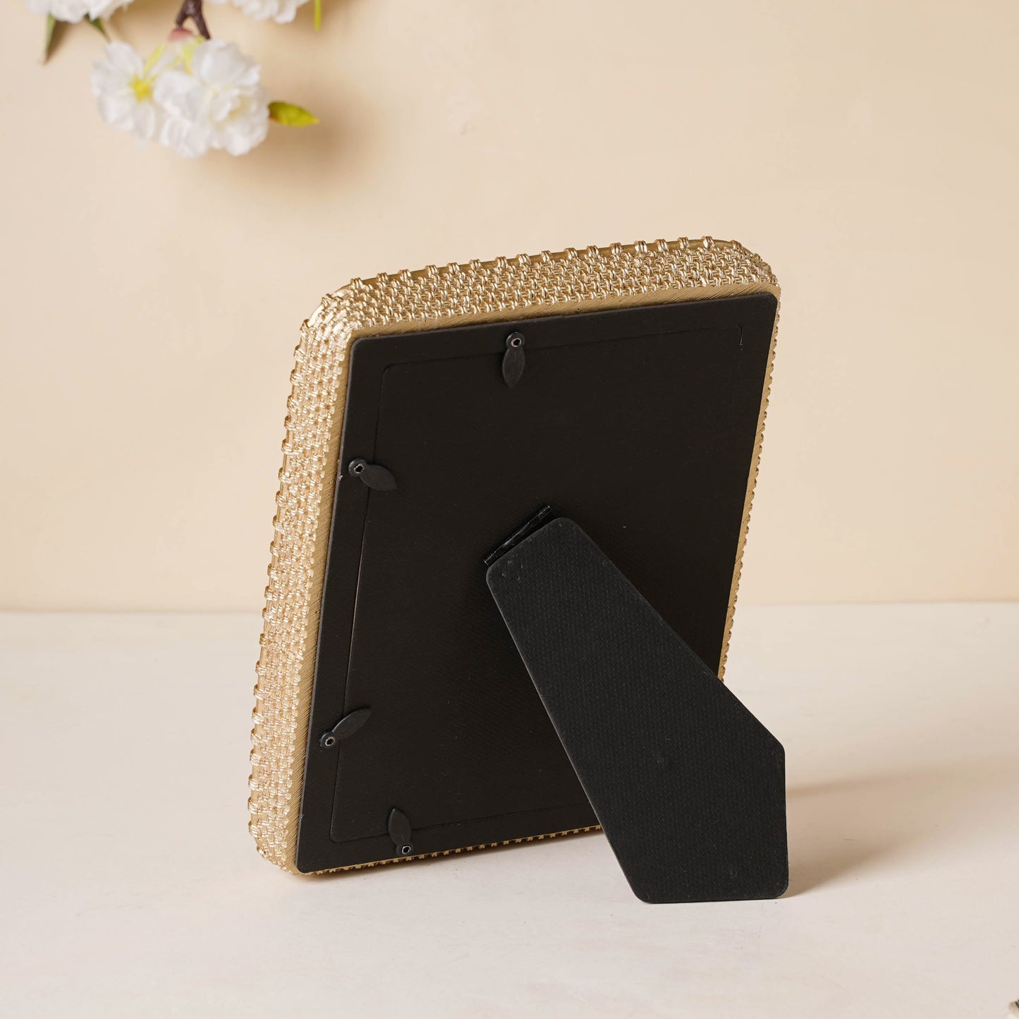 Gold Basket Photo Frame